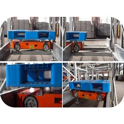 Czterokierunkowy system transportu palet